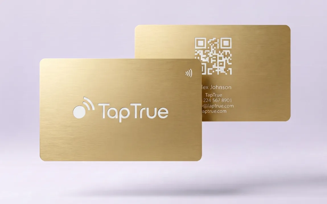 Gold & White Card