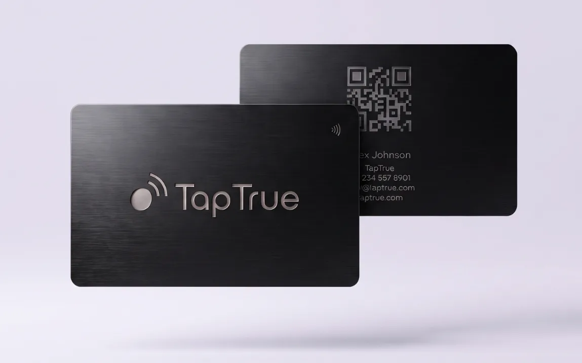 Metal Engraved NFC Card